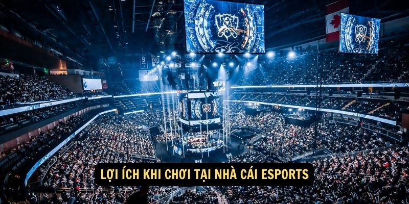 Lợi ích khi chơi tại nhà cái Esports