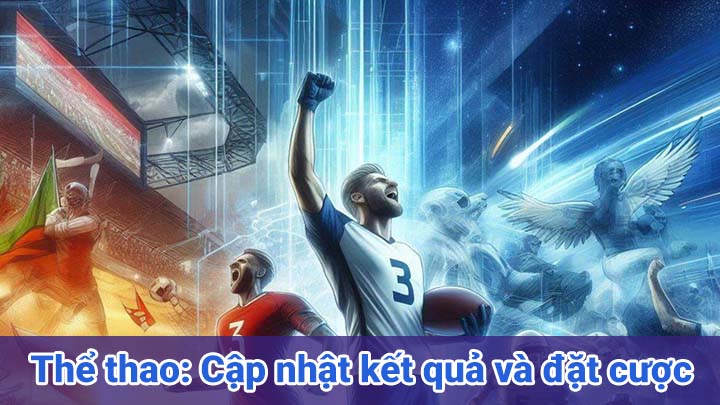 Thể thao: Cập nhật kết quả và đặt cược